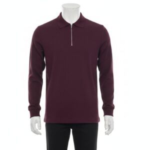 Homme zippe manches lounges - Dark Brown, M